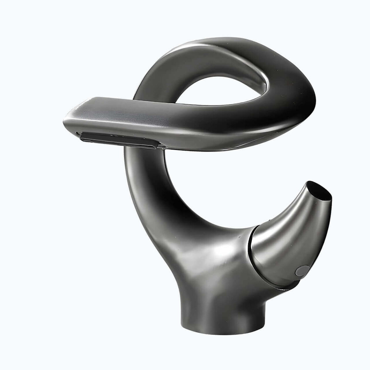 Mitigeur lavabo cascade compact laiton massif