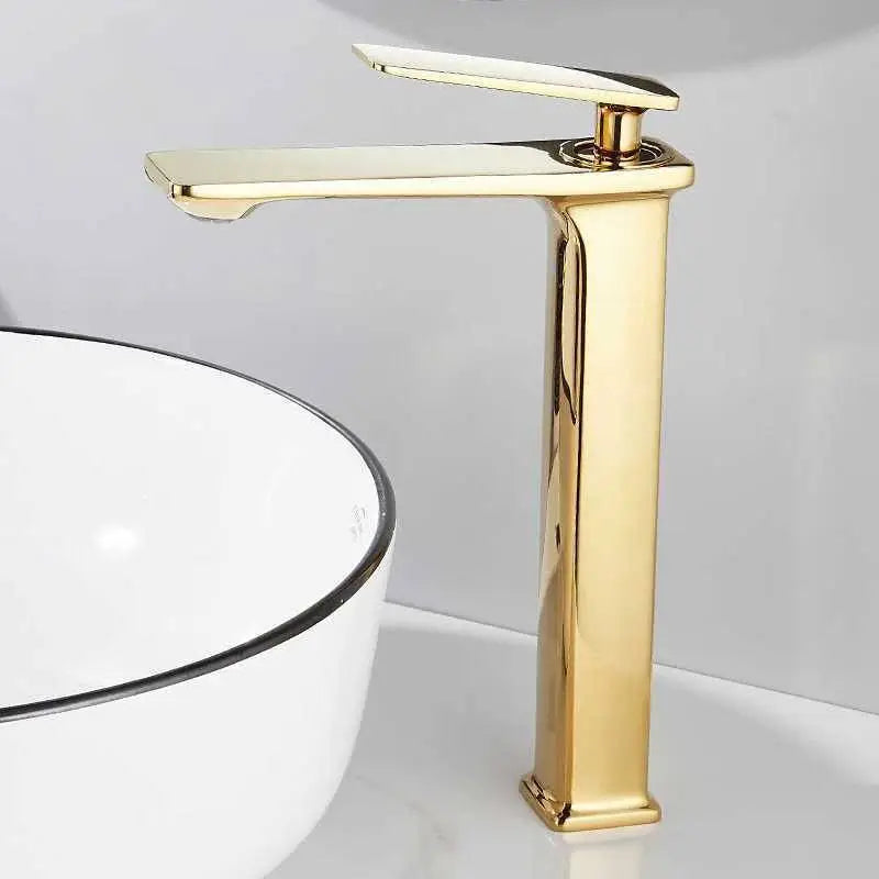 Robinet salle de bain haut cascade