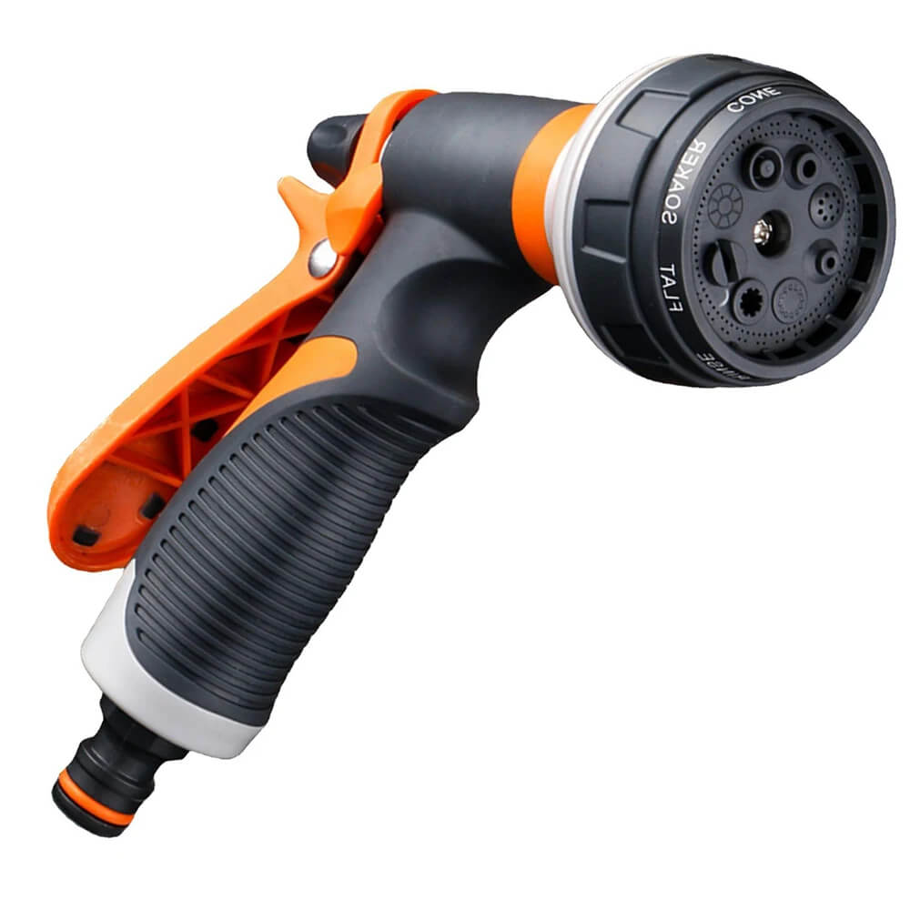 Pistolet d'arrosage à tête rotative pour jardin