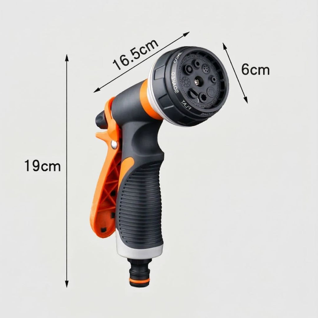 Pistolet d'arrosage à tête rotative pour jardin