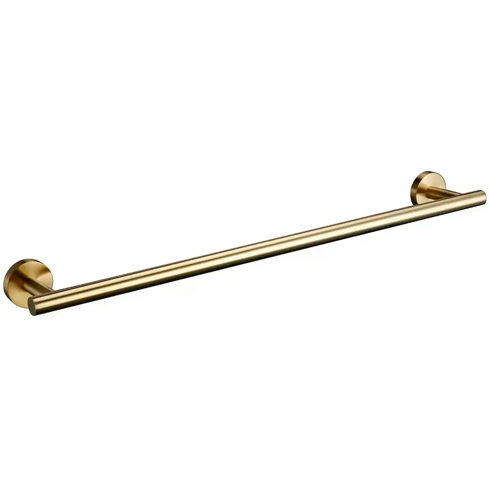 Porte-serviettes or brossé