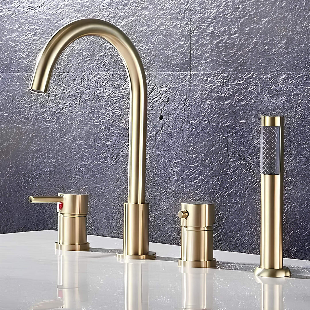 Robinet de baignoire avec douchette prestige