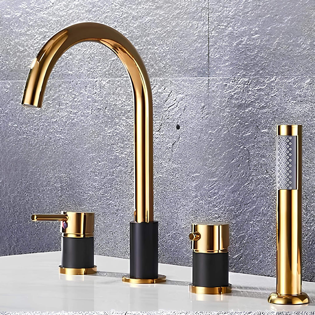 Robinet de baignoire avec douchette prestige