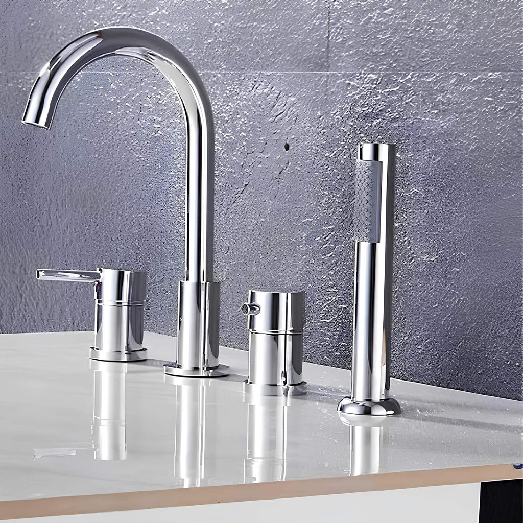 Robinet de baignoire avec douchette prestige