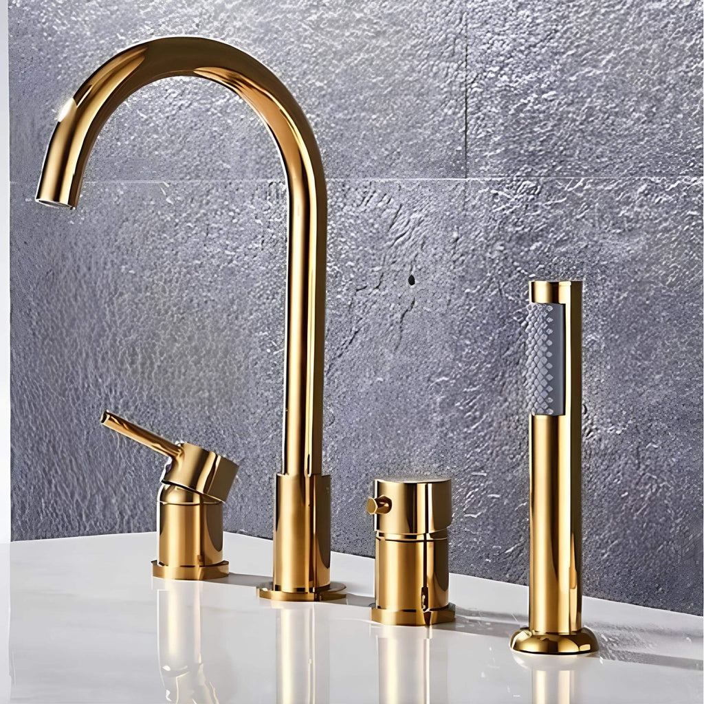 Robinet de baignoire avec douchette prestige