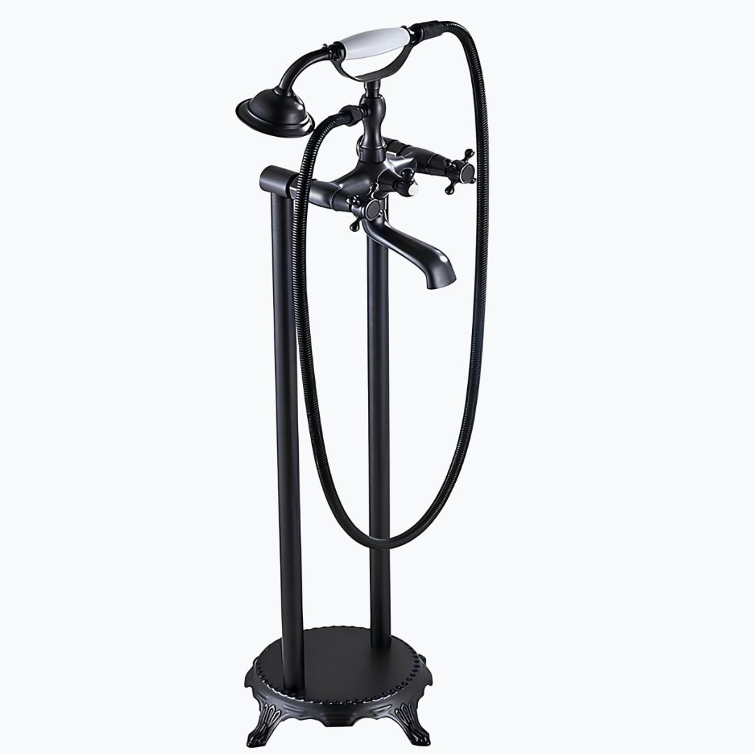 Robinet baignoire sur pied antique rétro