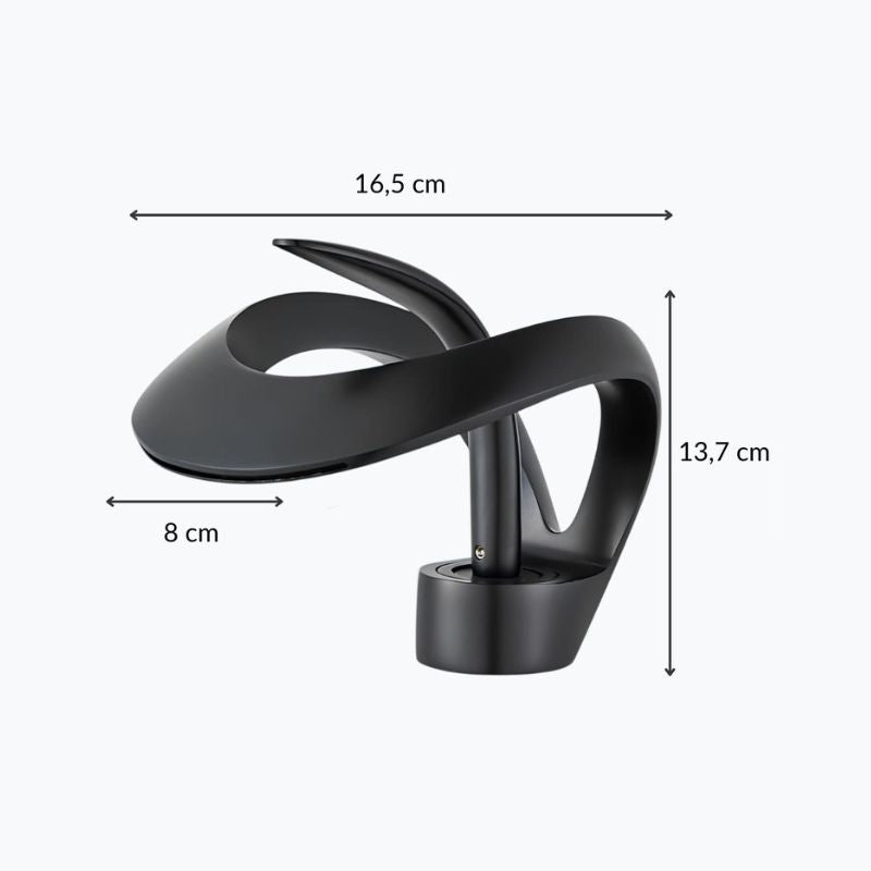 Robinet mitigeur cascade lavabo laiton massif