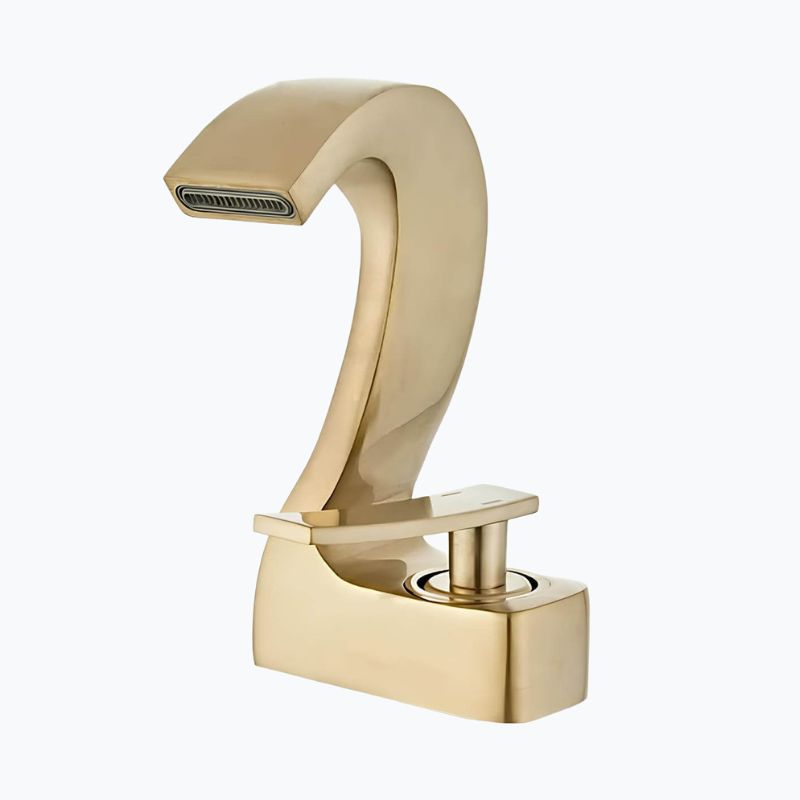 Robinet mitigeur cascade laiton massif salle de bain