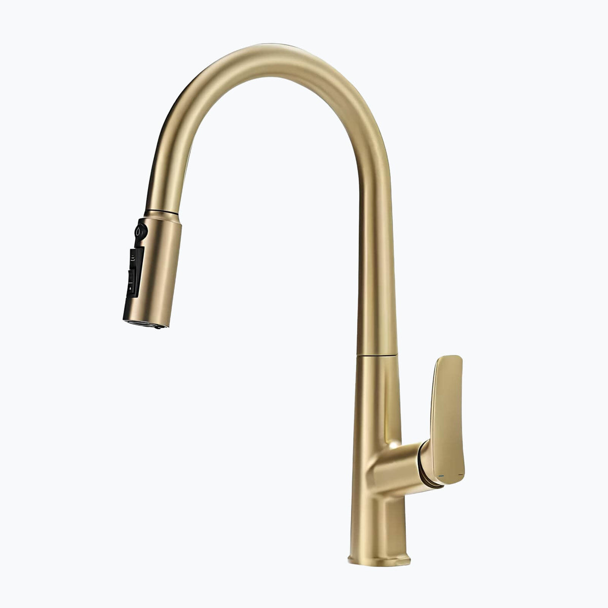 Robinet cuisine laiton avec douchette extractible et eau filtrée