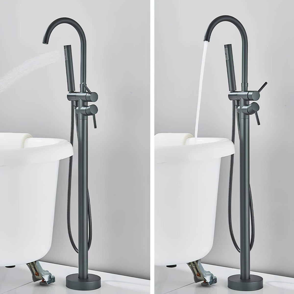 Colonne de baignoire sur pied design contemporain