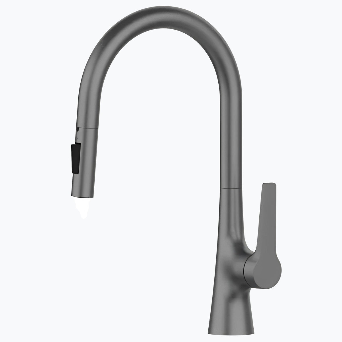 Robinet de cuisine extractible deux jets rotatif