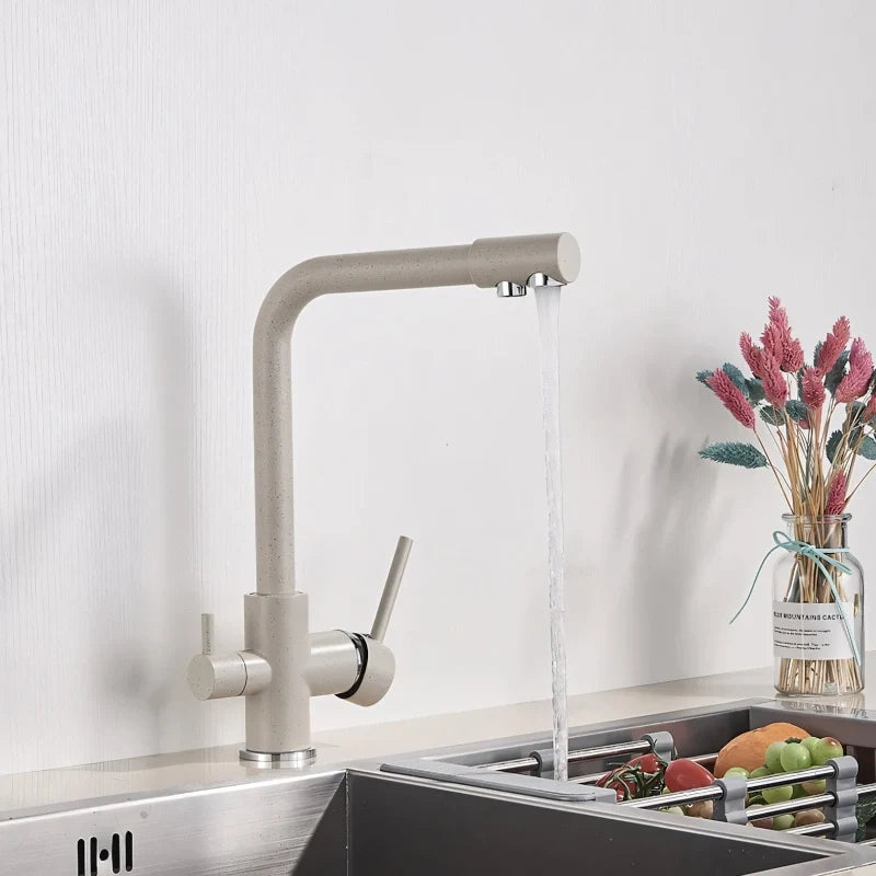 Robinet Cuisine Inox Brosse