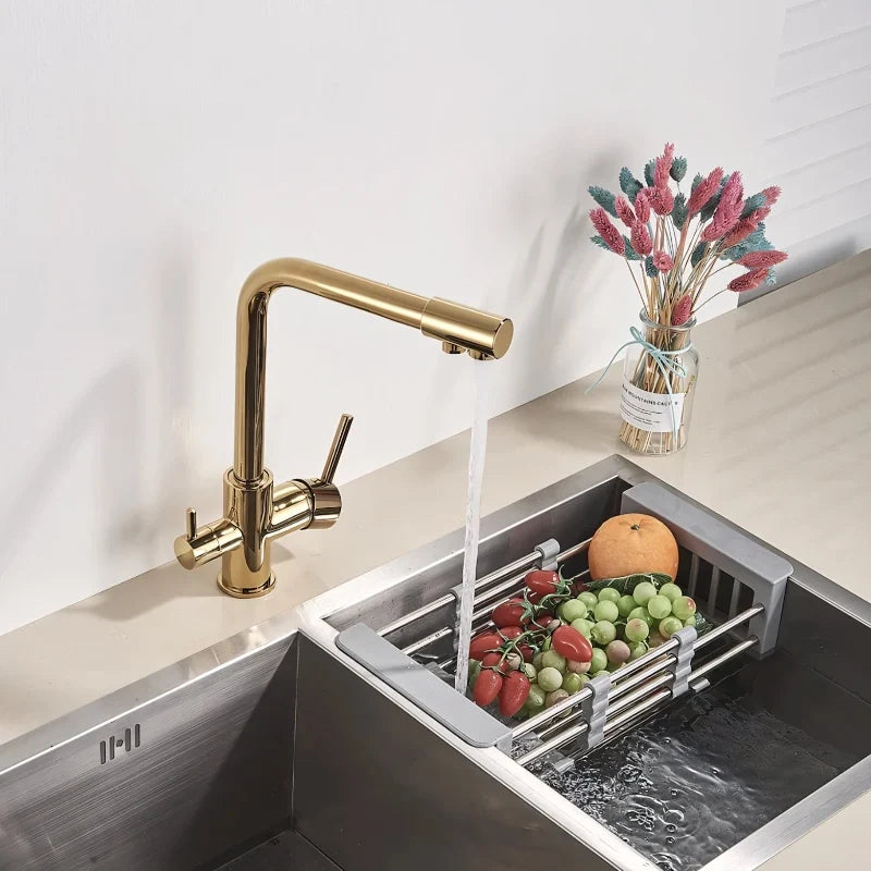 Robinet Cuisine Inox Brosse