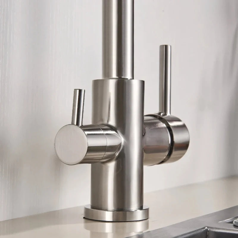 Robinet Cuisine Inox Brosse