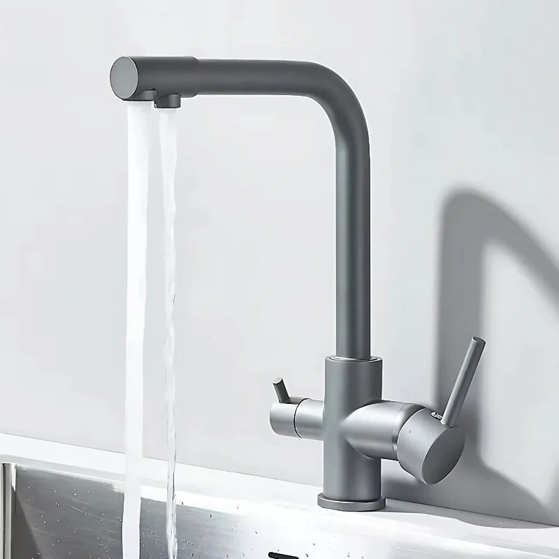 Robinet Cuisine Inox Brosse