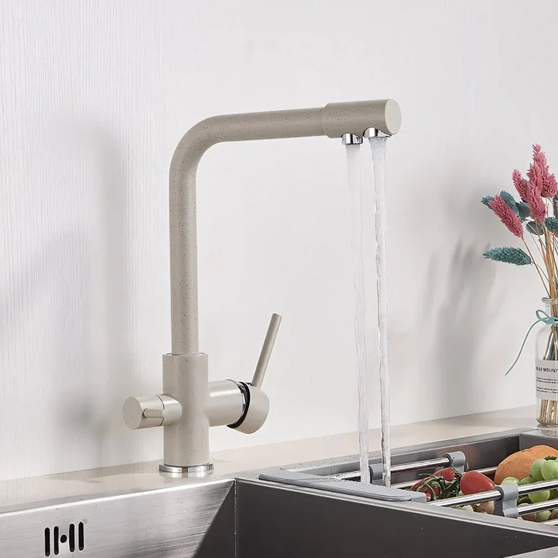 Robinet Cuisine Inox Brosse