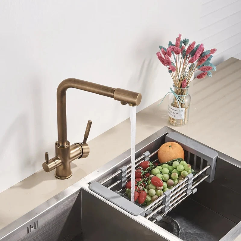 Robinet Cuisine Inox Brosse