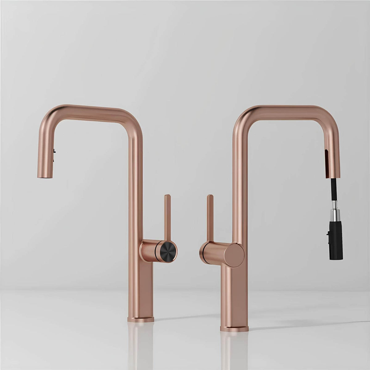 Robinet de cuisine laiton bec extractible rotatif