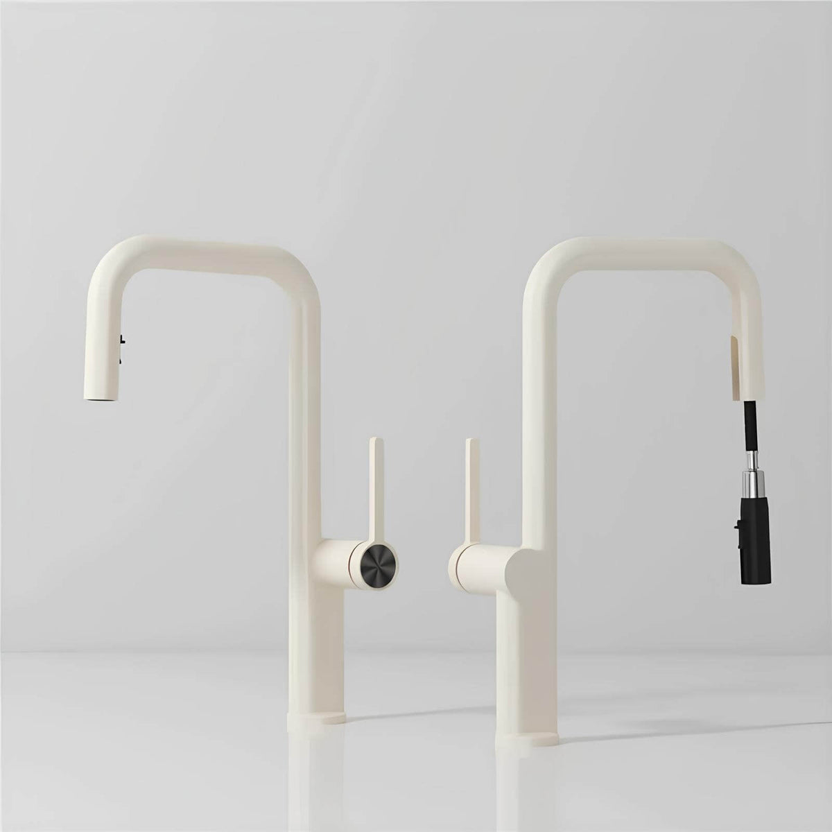 Robinet de cuisine laiton bec extractible rotatif