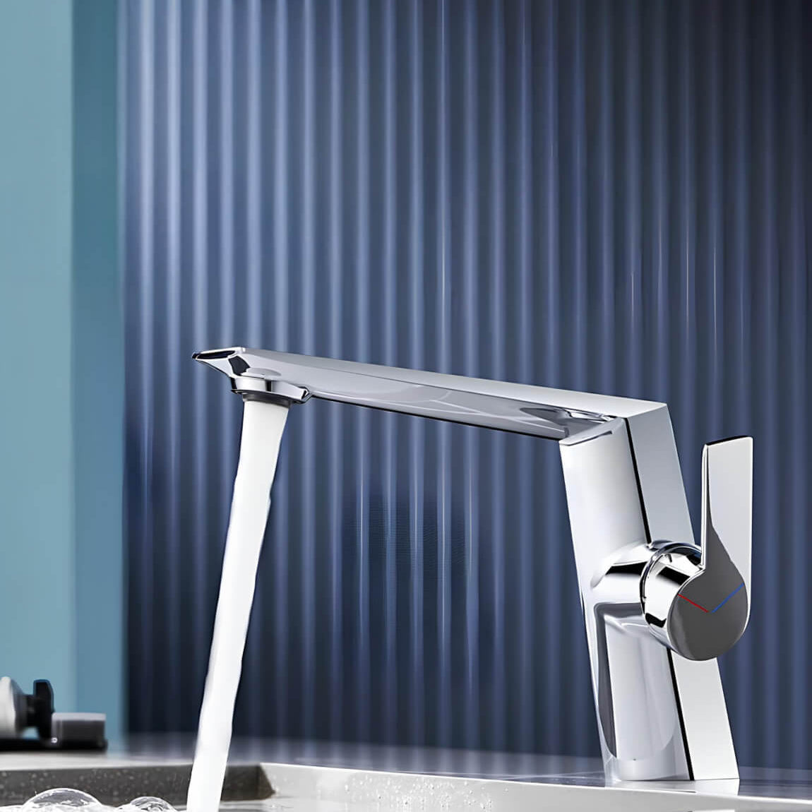 Robinet de lavabo monocommande laiton massif