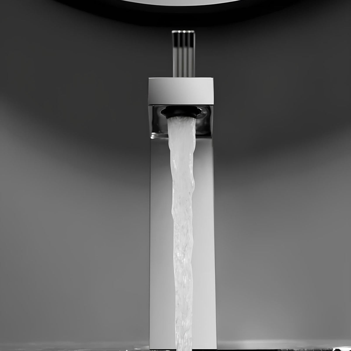 Robinet de lavabo monotrou design minimaliste