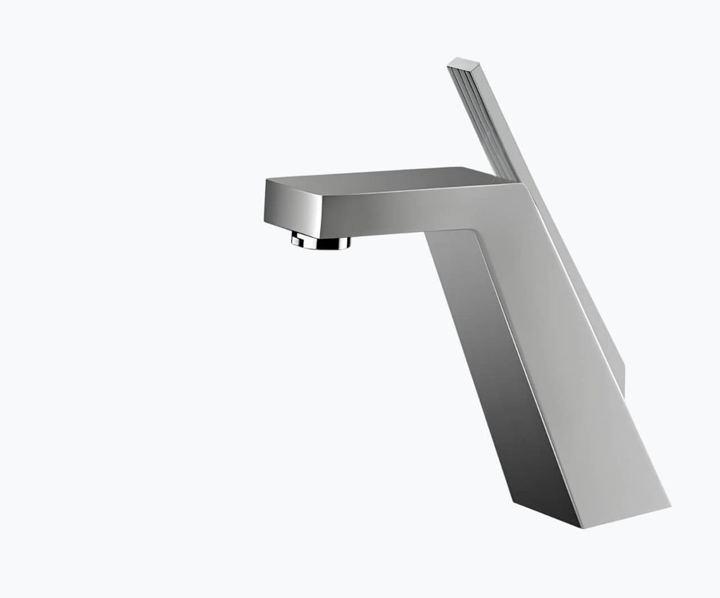 Robinet de lavabo monotrou design minimaliste
