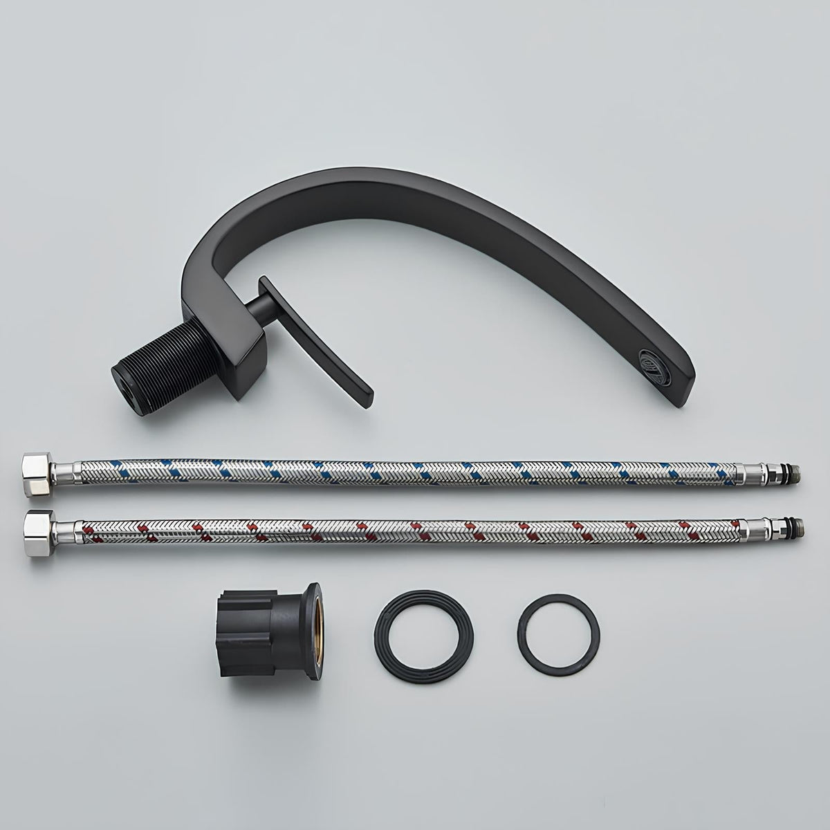 Robinet de lavabo minimaliste laiton poli