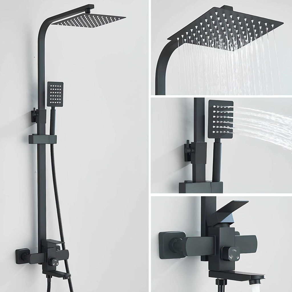 Robinet douche 3 en 1 avec douchette et bec pivotant