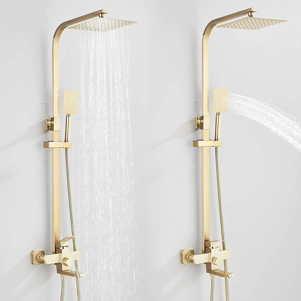 Robinet douche 3 en 1 avec douchette et bec pivotant