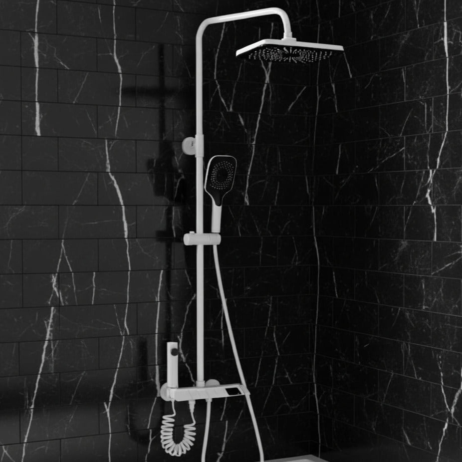 Robinet douche mural digital affichage température