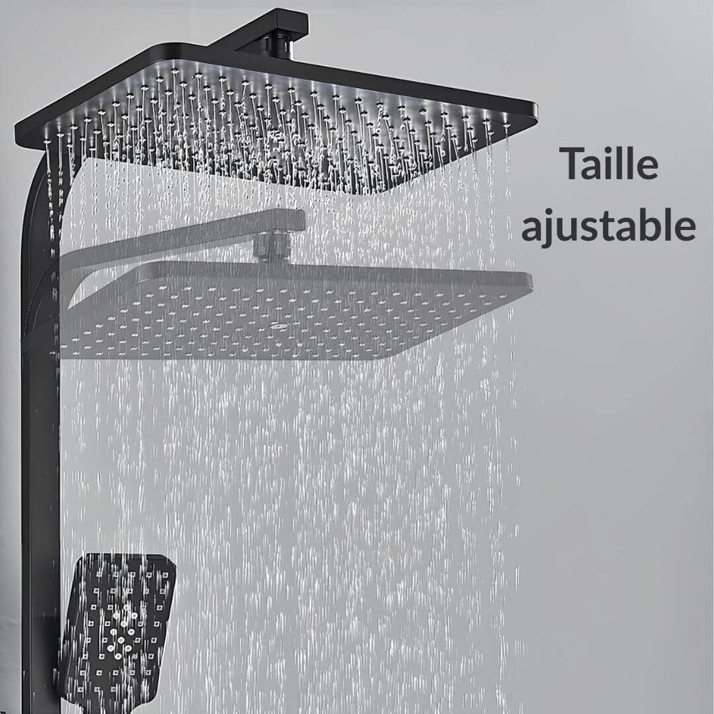 Robinet douche thermostatique digital 4 fonctions