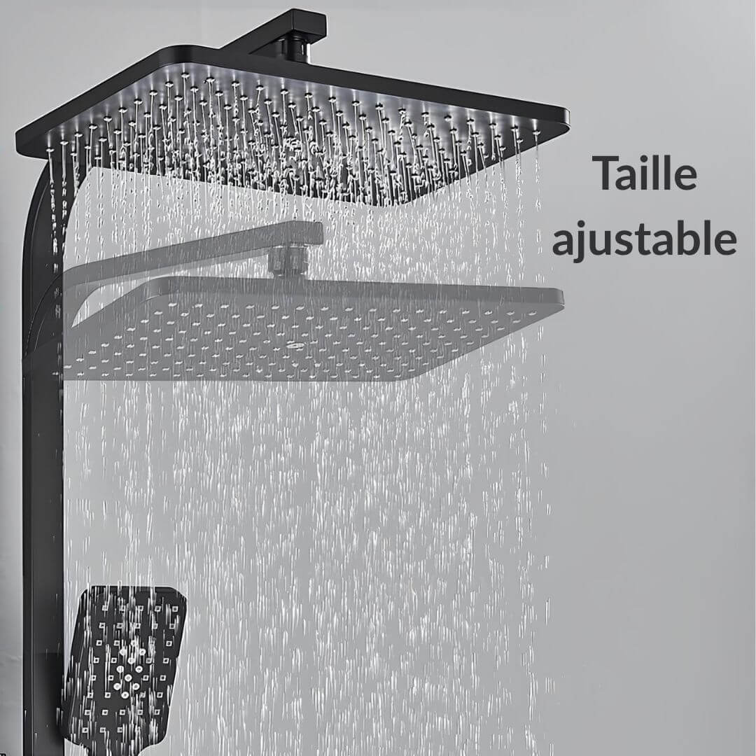Robinet douche thermostatique digital 4 fonctions