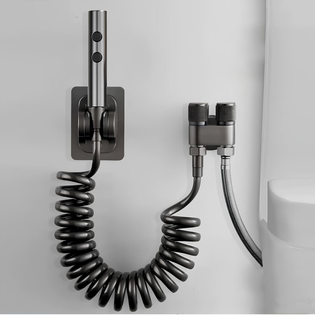 Robinet douchette WC double jet doux puissant