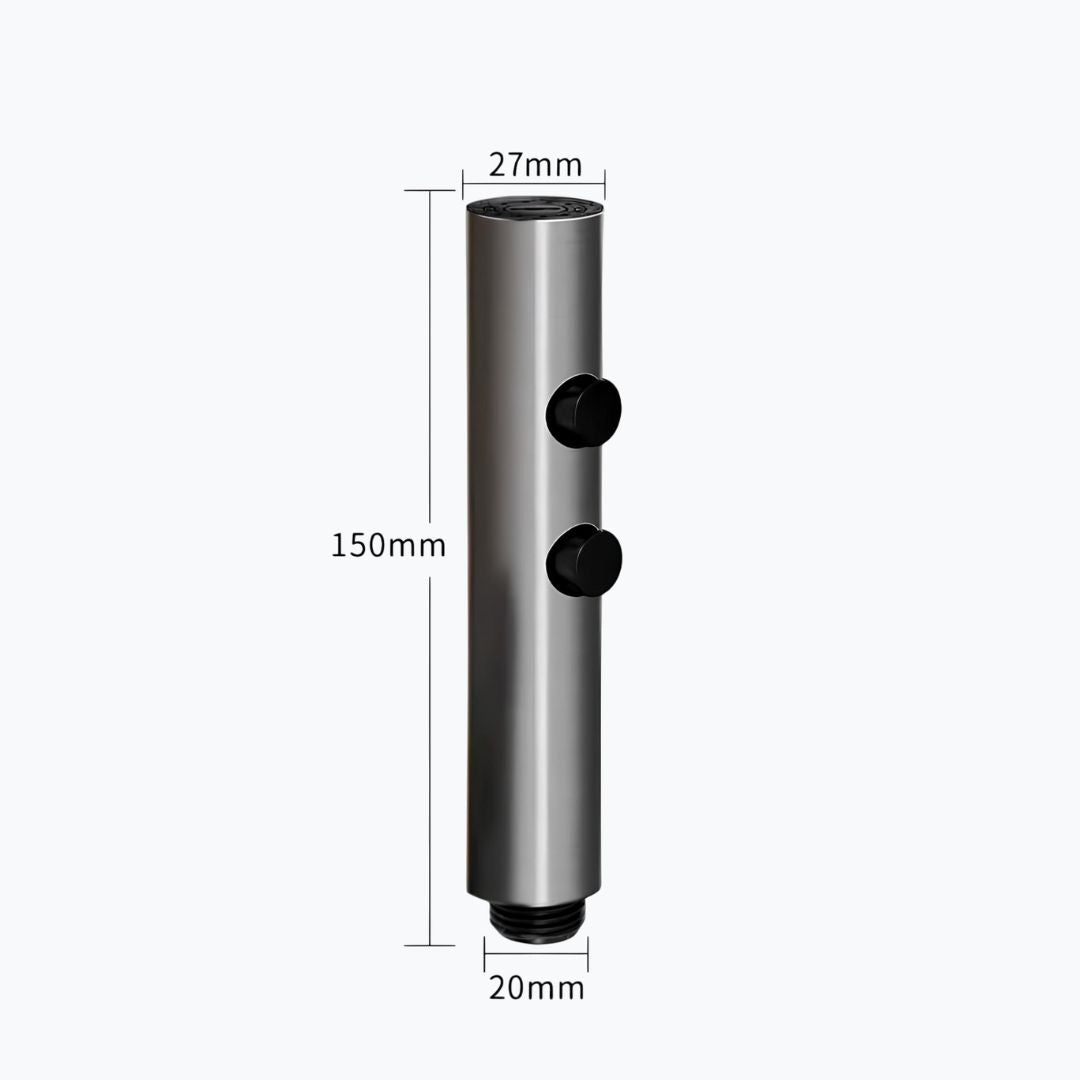 Robinet douchette WC double jet doux puissant
