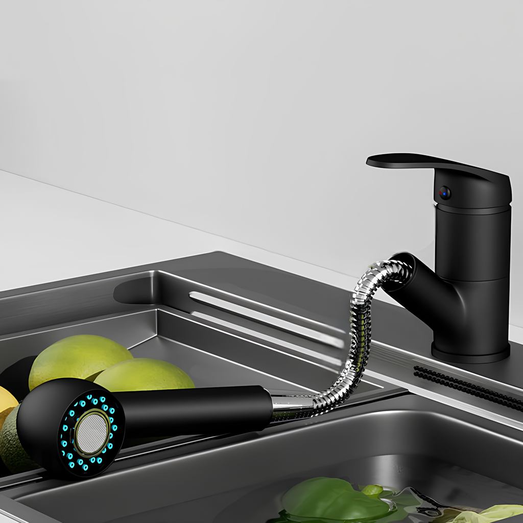 Robinet évier avec douchette extractible