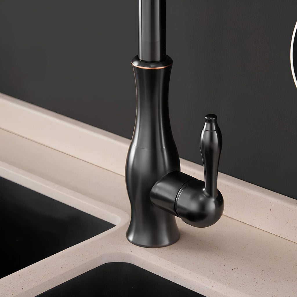 Robinet cuisine avec douchette extractible 360°