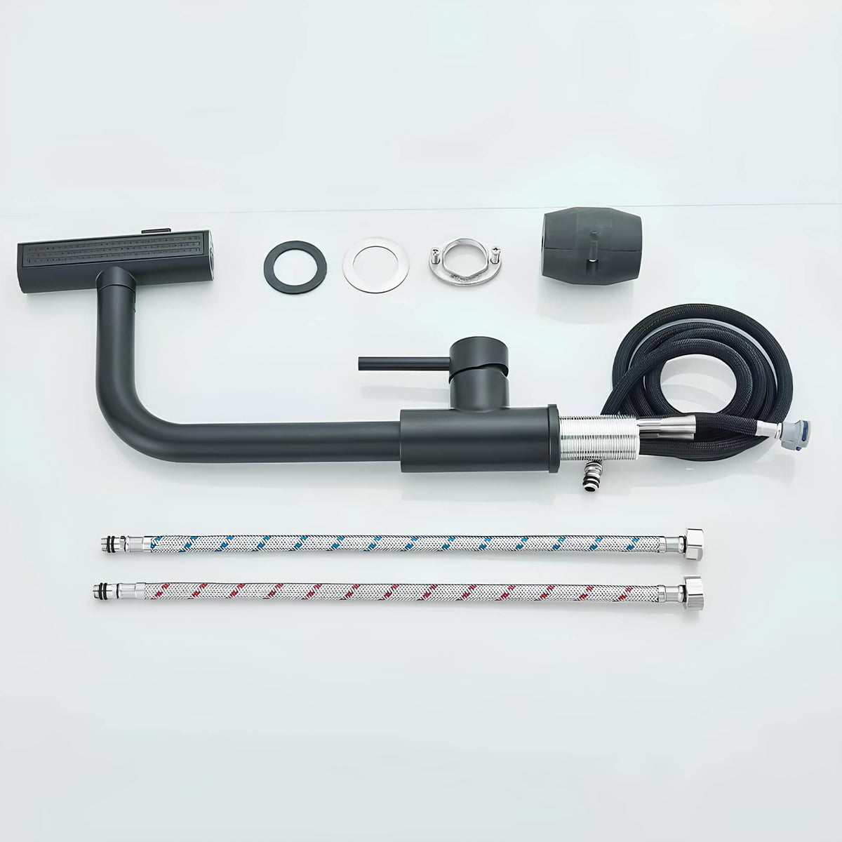 Robinet évier douchette extractible 360°