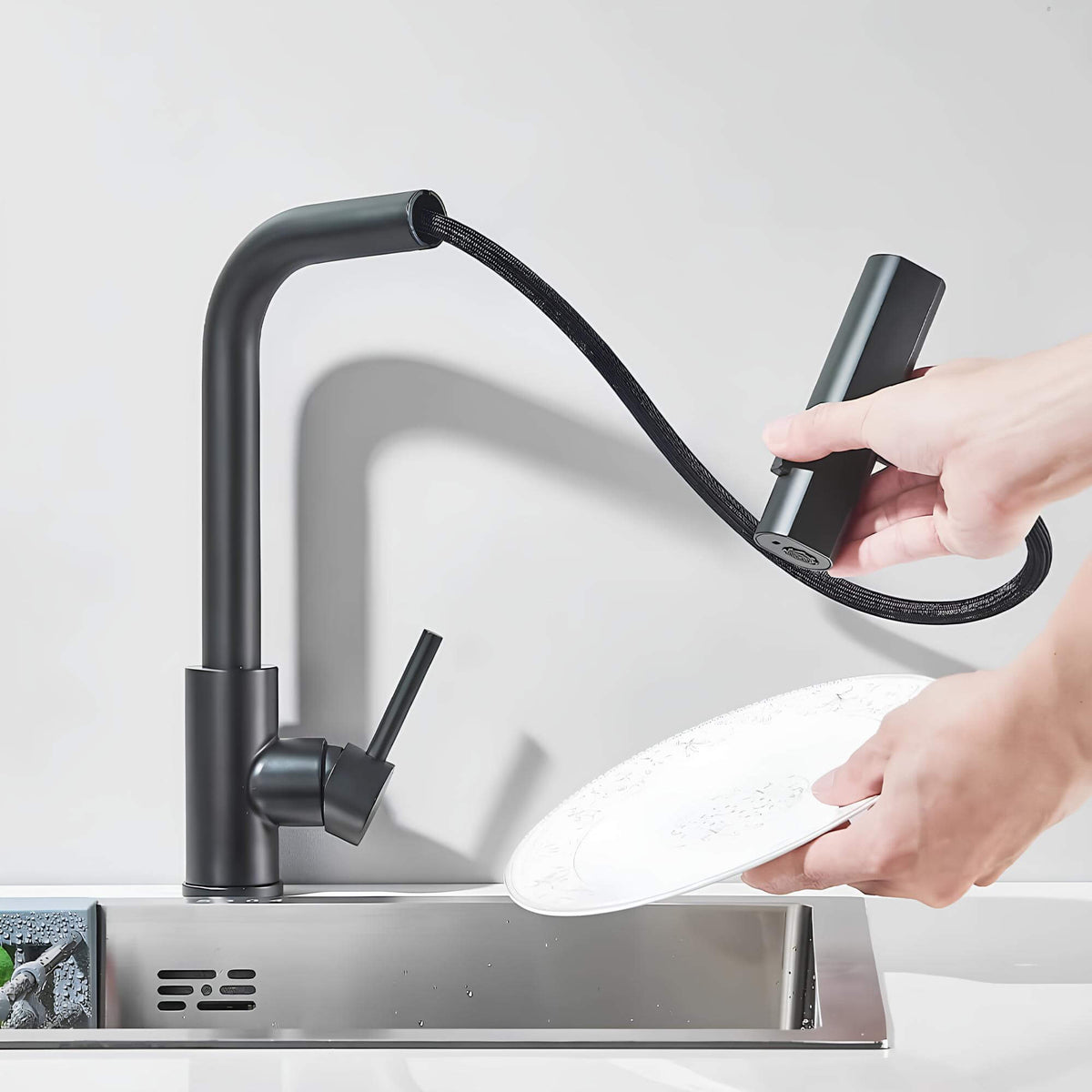 Robinet évier douchette extractible 360°
