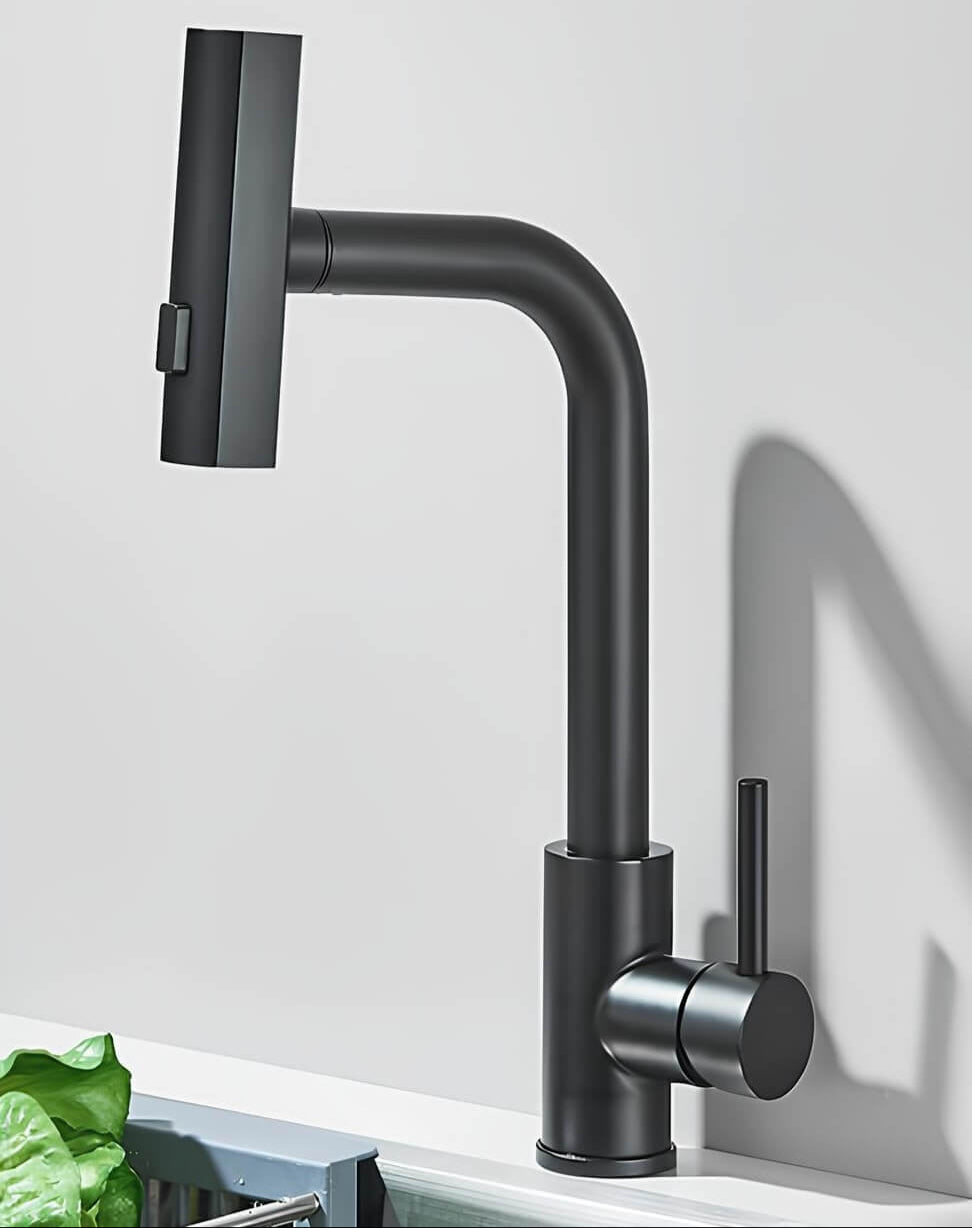 Robinet évier douchette extractible 360°