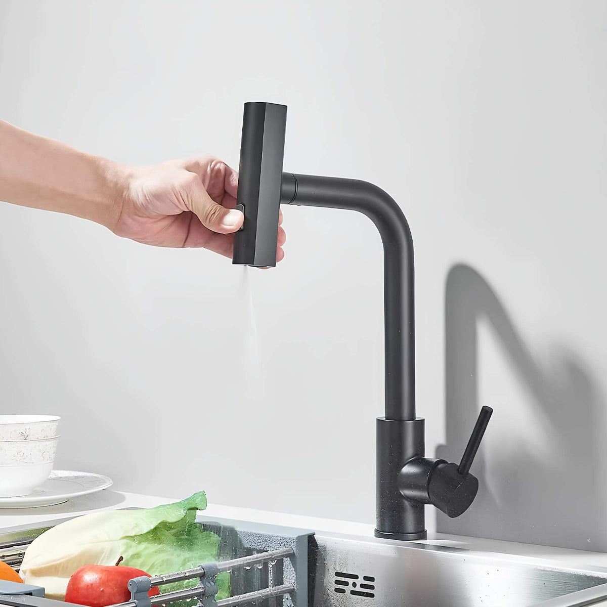 Robinet évier douchette extractible 360°