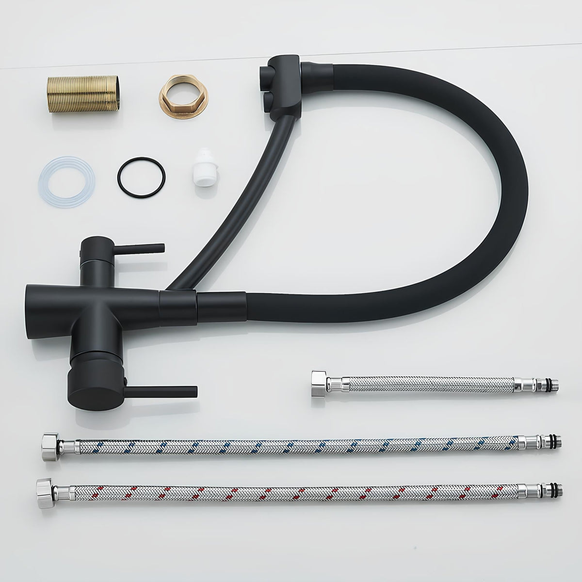 Robinet évier filtrant 3 en 1 avec rotation 360°