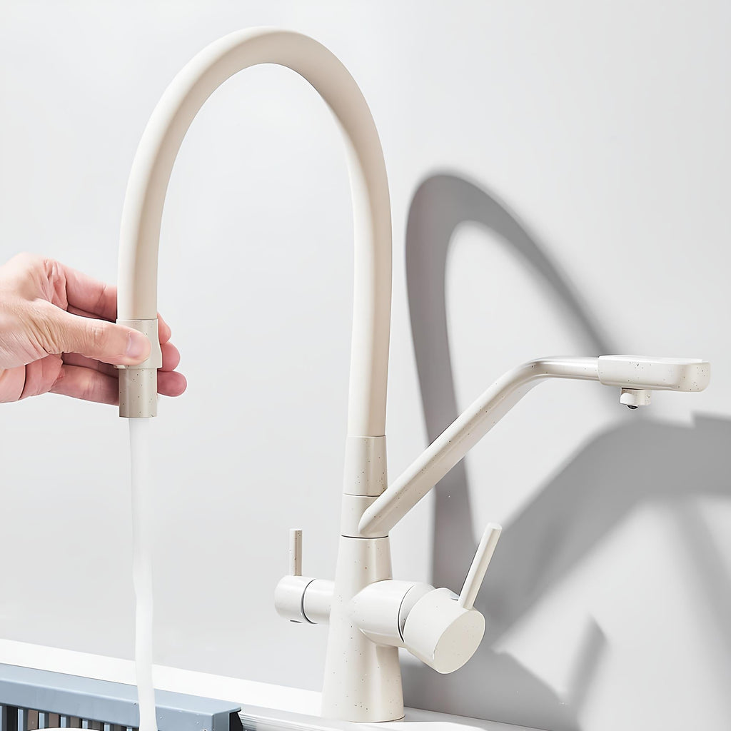 Robinet évier filtrant 3 en 1 avec rotation 360°