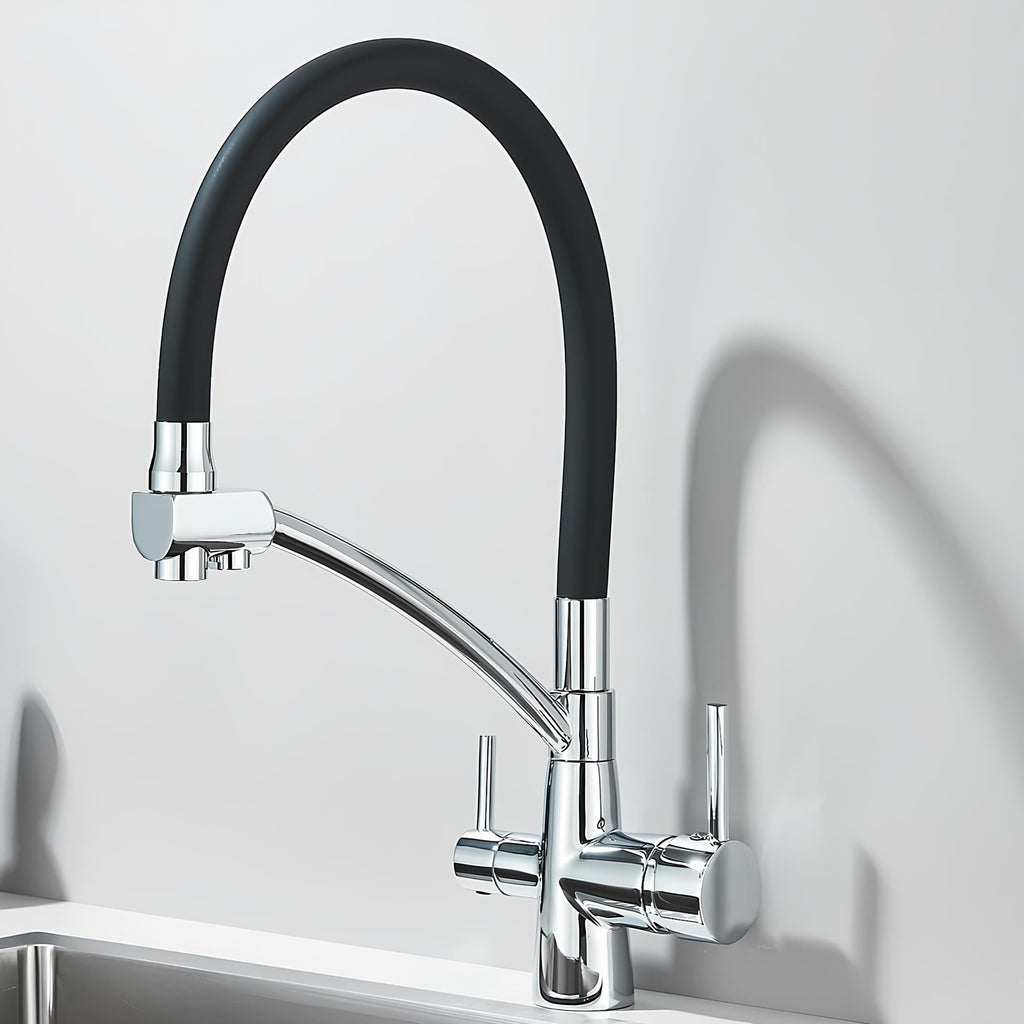 Robinet évier filtrant 3 en 1 avec rotation 360°