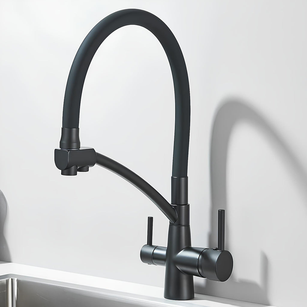 Robinet évier filtrant 3 en 1 avec rotation 360°