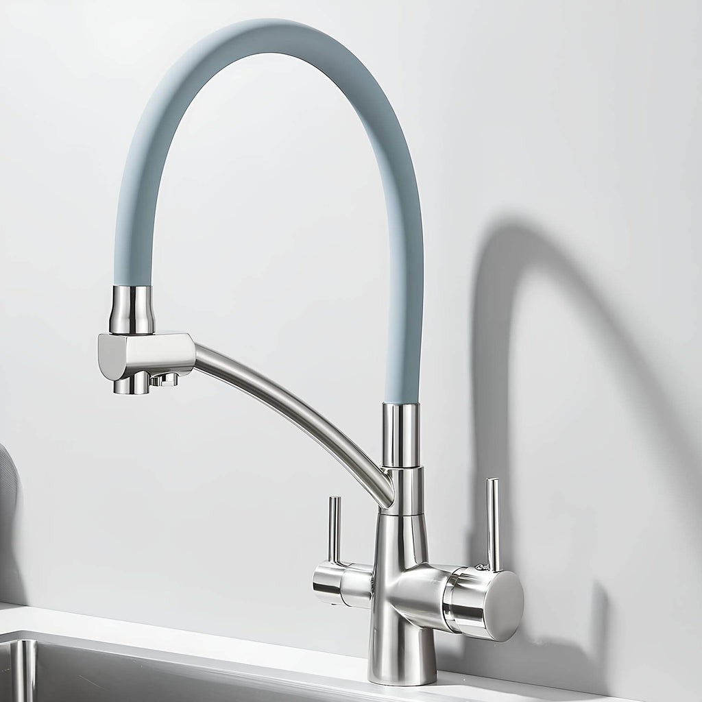 Robinet évier filtrant 3 en 1 avec rotation 360°