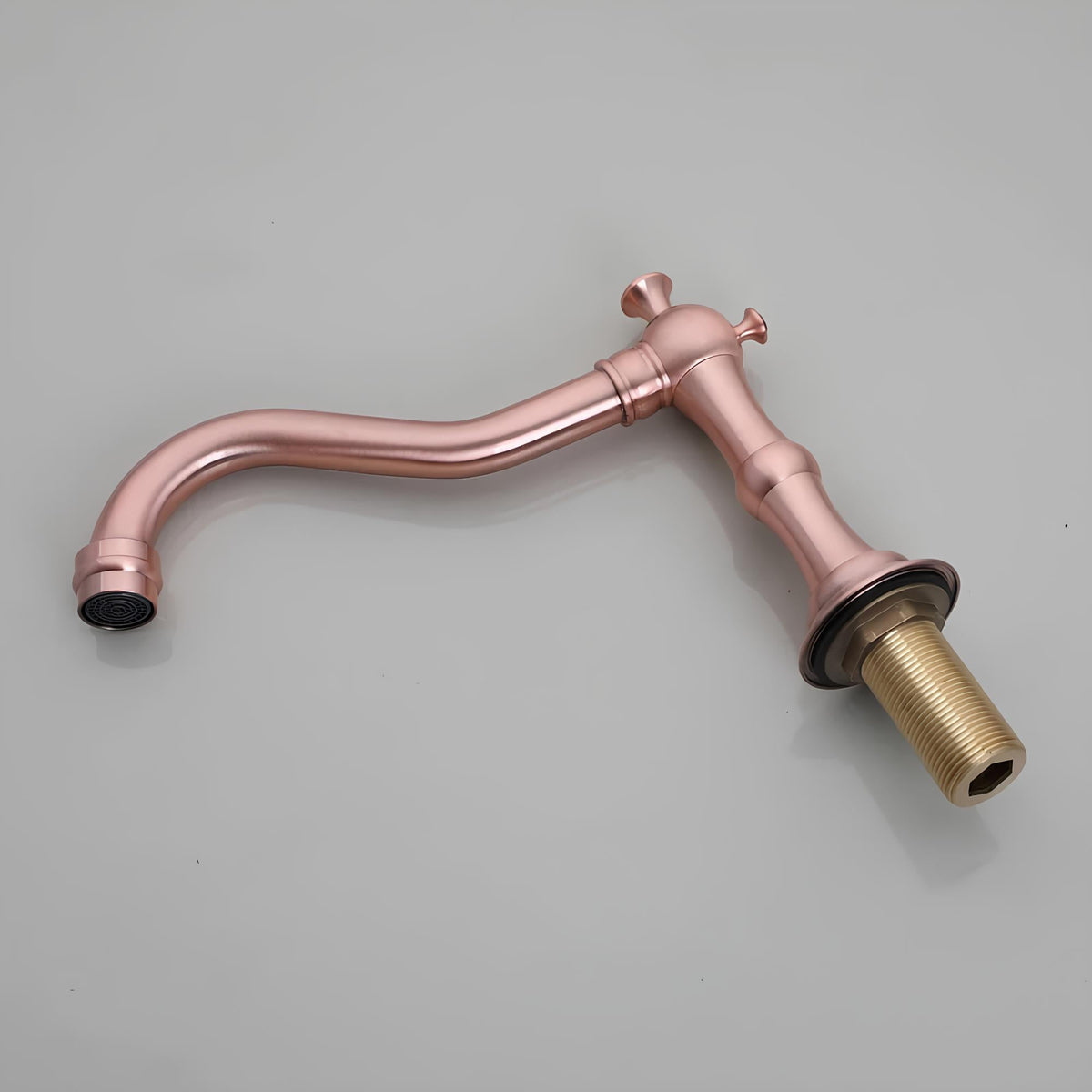 Robinet lavabo 3 trous cuivre antique style classique