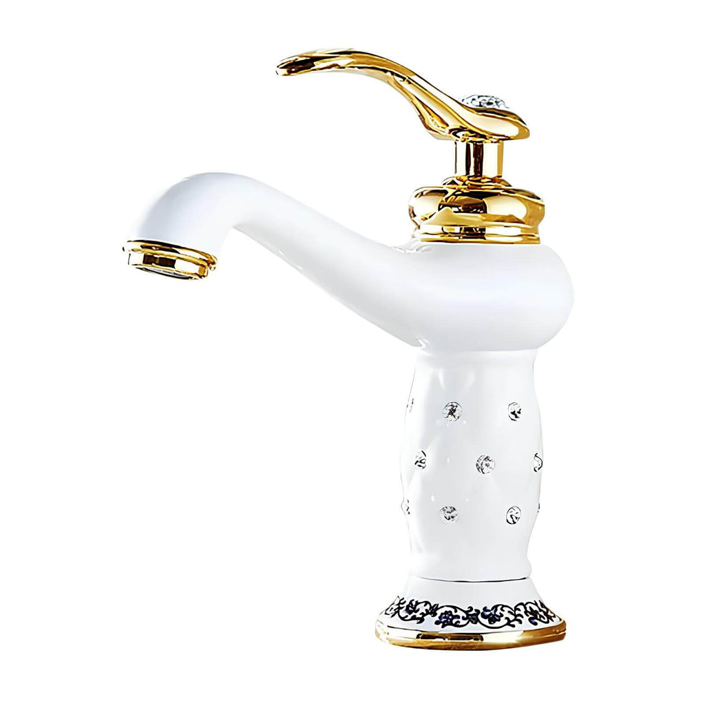Robinet lavabo baroque antique