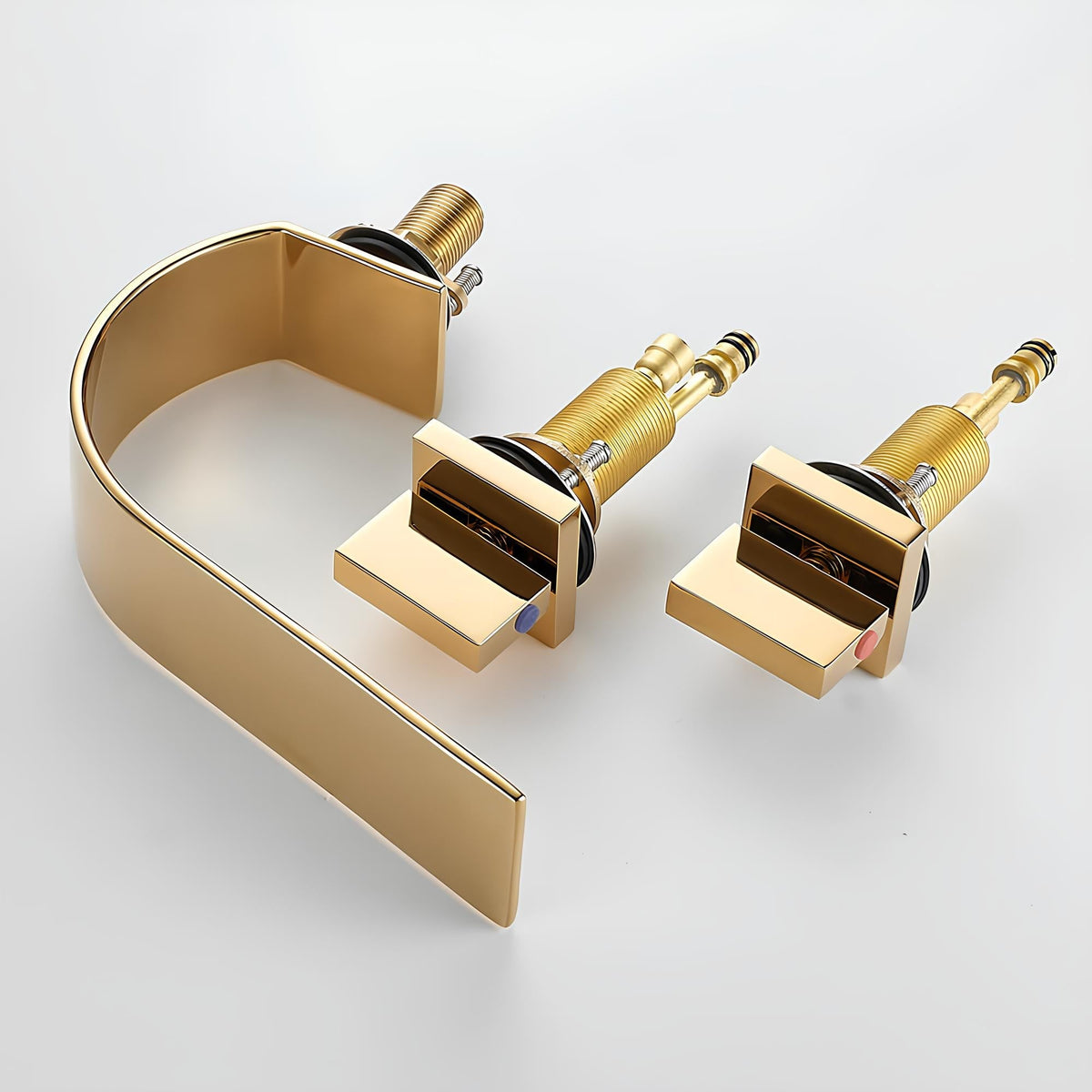 Robinet lavabo cascade - design minimaliste