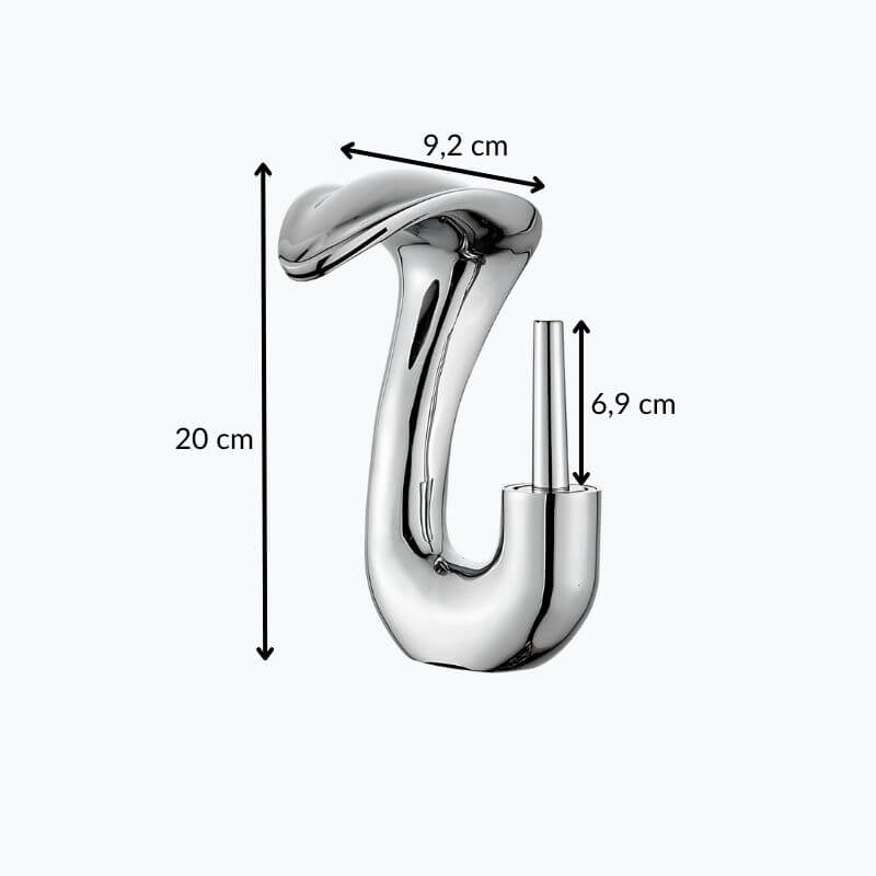 Robinet lavabo cascade laiton - mitigeur compact design