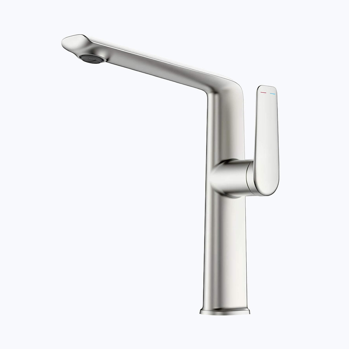 Robinet lavabo haut design - mitigeur bec allongé